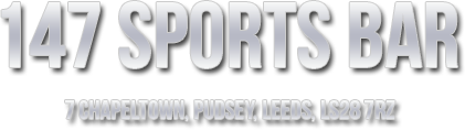 147 Sports Bar Pudsey Leeds